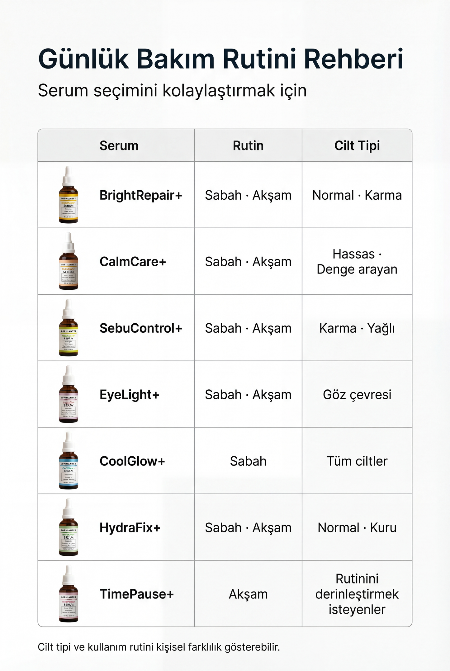 SOPHIANTES | Calm Care+ Serum – Hassas Ciltler İçin Günlük Bakım Serumu (30 ml)