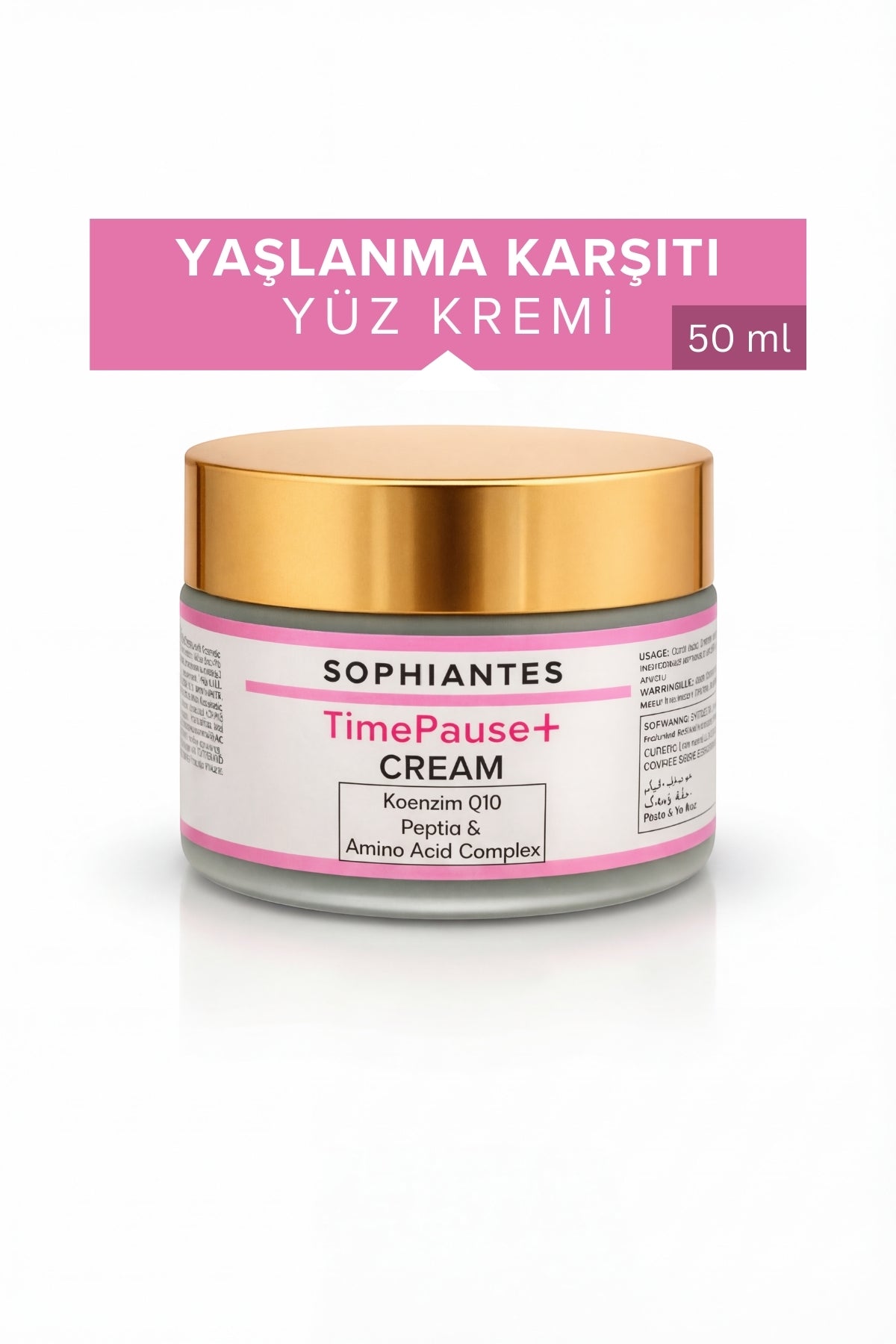 SOPHIANTES | TimePause+ Cream – Olgun Ciltler İçin Günlük Bakım Kremi (50 ml)