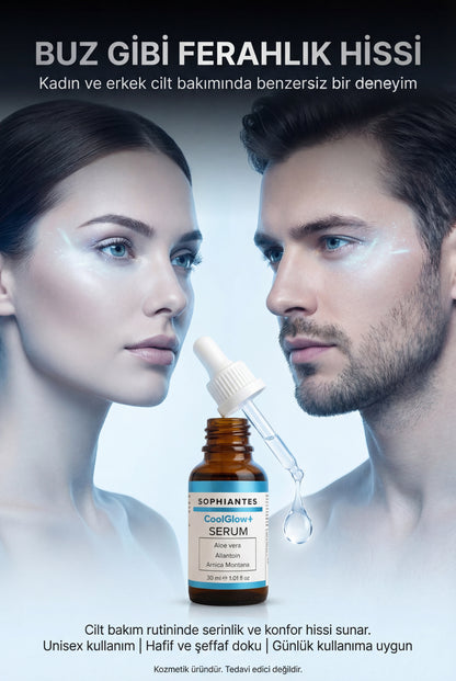 SOPHIANTES | CoolGlow+ Serum – Serinlik ve Soğukluk Hissi Sunan Günlük Bakım (30 ml)
