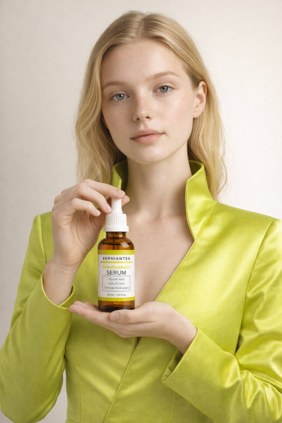 SOPHIANTES | SebuControl+ – Akneye Eğilimli Ciltler İçin Sebum Dengeleyici Serum (30 ml)