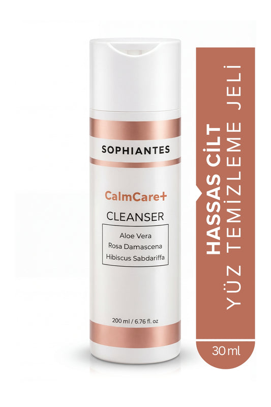 SOPHIANTES | CalmCare+ Cleanser – Hassas Ciltler İçin Günlük Yüz Temizleme Jeli (200 ml)