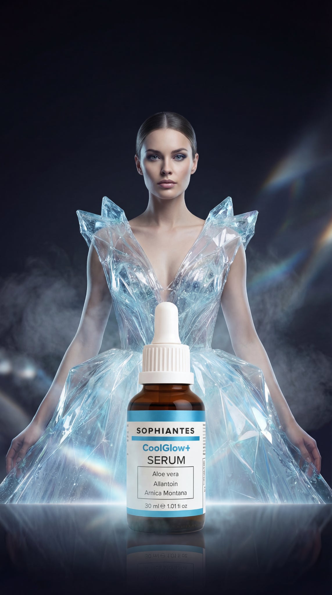 SOPHIANTES | CoolGlow+ Serum – Serinlik ve Soğukluk Hissi Sunan Günlük Bakım (30 ml)