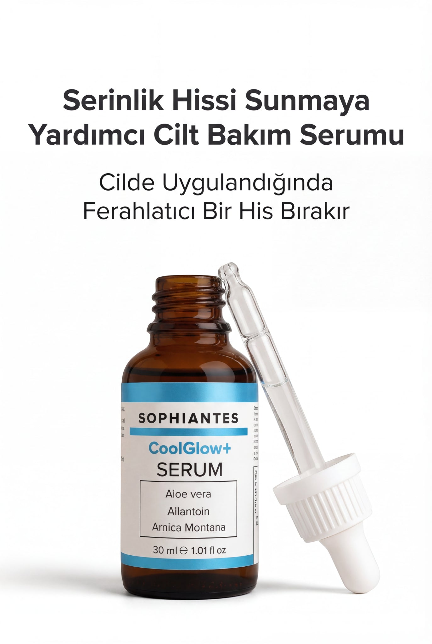 SOPHIANTES | CoolGlow+ Serum – Serinlik ve Soğukluk Hissi Sunan Günlük Bakım (30 ml)